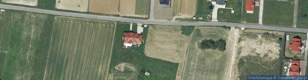Zdjęcie satelitarne Bukowe Wzgórze ul.