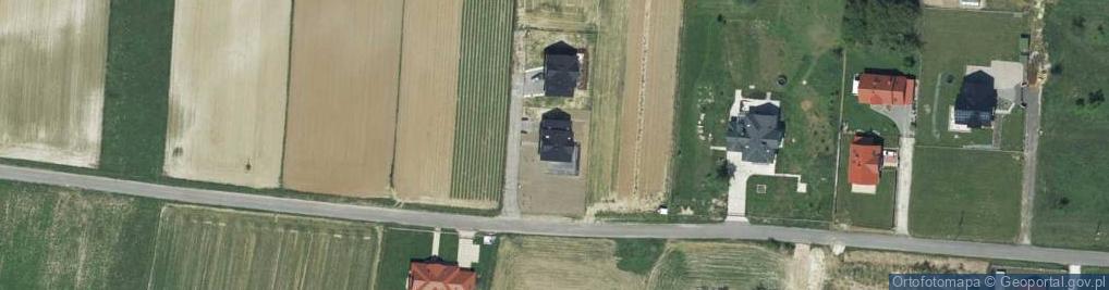 Zdjęcie satelitarne Bukowe Wzgórze ul.