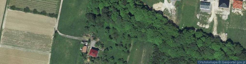Zdjęcie satelitarne Bukowe Wzgórze ul.