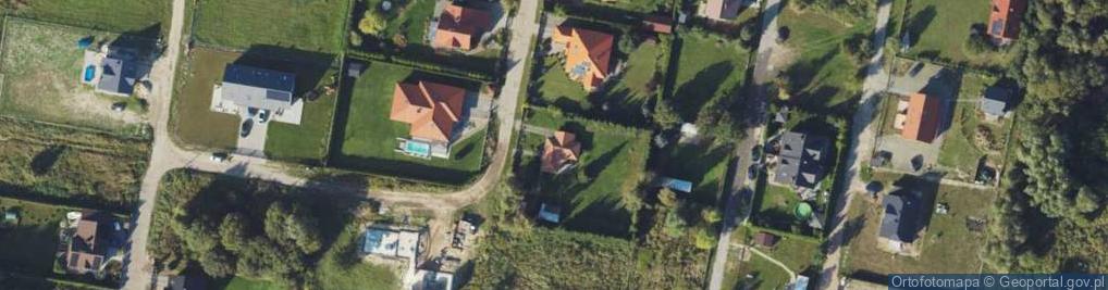 Zdjęcie satelitarne Bursztynowa ul.