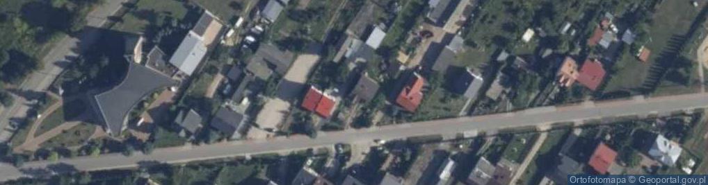 Zdjęcie satelitarne Bursztynowa ul.