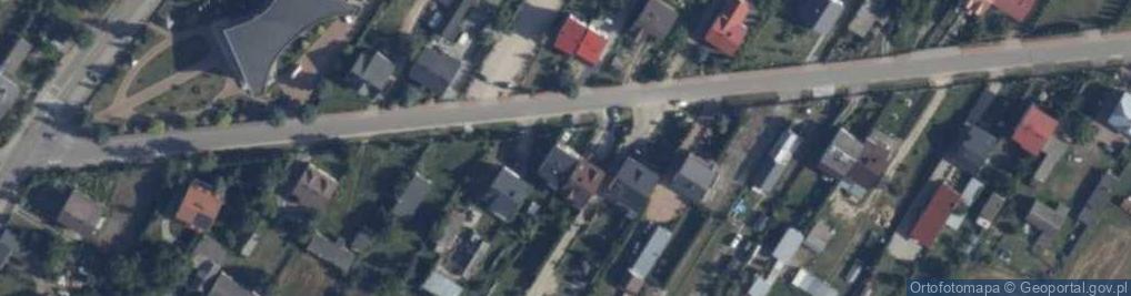 Zdjęcie satelitarne Bursztynowa ul.