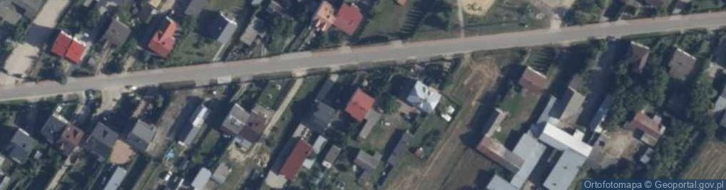 Zdjęcie satelitarne Bursztynowa ul.