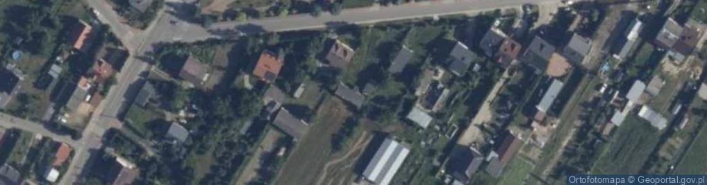 Zdjęcie satelitarne Bursztynowa ul.