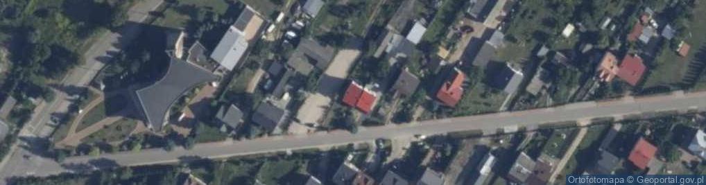 Zdjęcie satelitarne Bursztynowa ul.