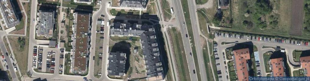 Zdjęcie satelitarne Buforowa ul.
