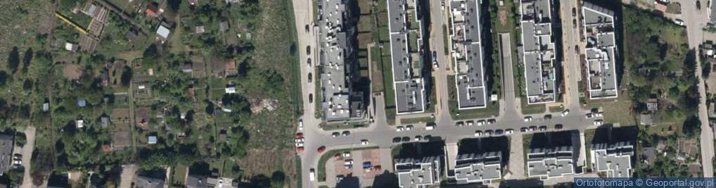 Zdjęcie satelitarne Buraczana ul.