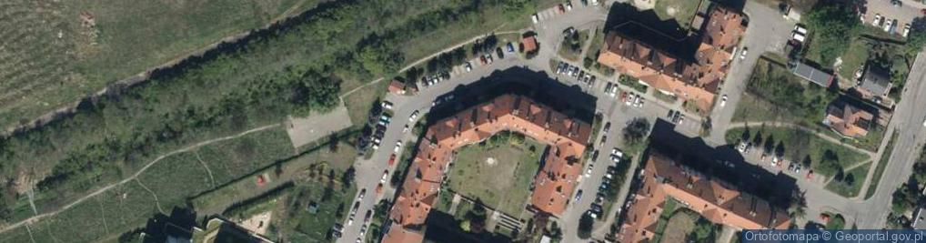 Zdjęcie satelitarne Burzowa ul.