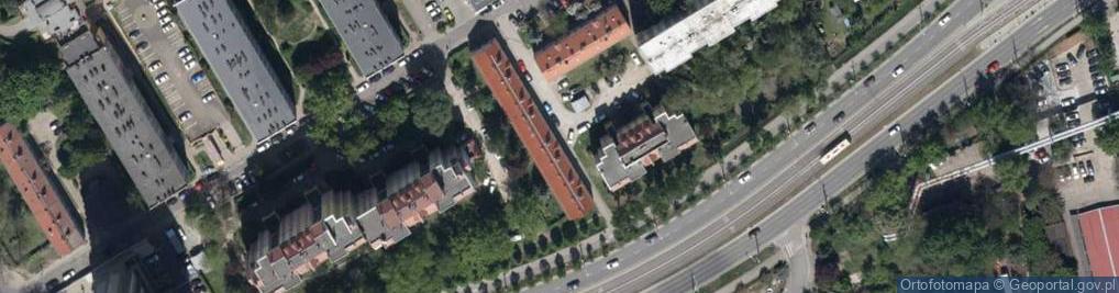 Zdjęcie satelitarne Budziszyńska ul.