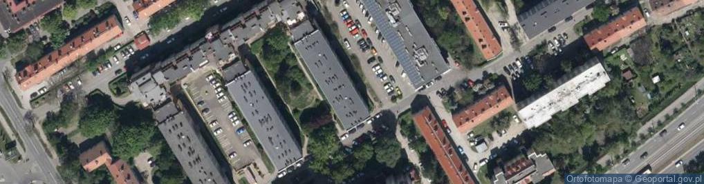 Zdjęcie satelitarne Budziszyńska ul.