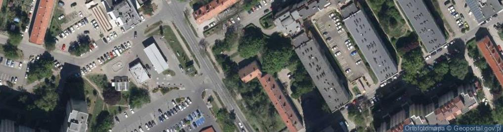 Zdjęcie satelitarne Budziszyńska ul.