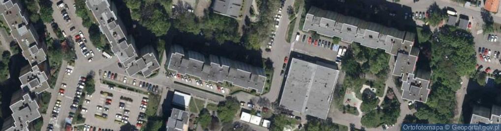 Zdjęcie satelitarne Budziszyńska ul.