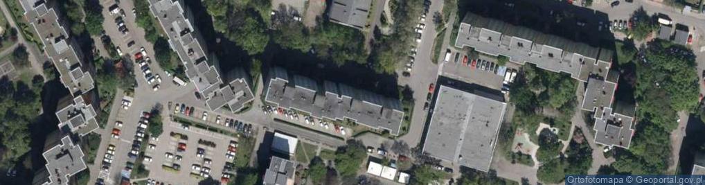 Zdjęcie satelitarne Budziszyńska ul.