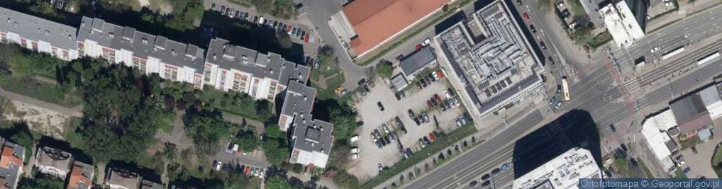 Zdjęcie satelitarne Budziszyńska ul.