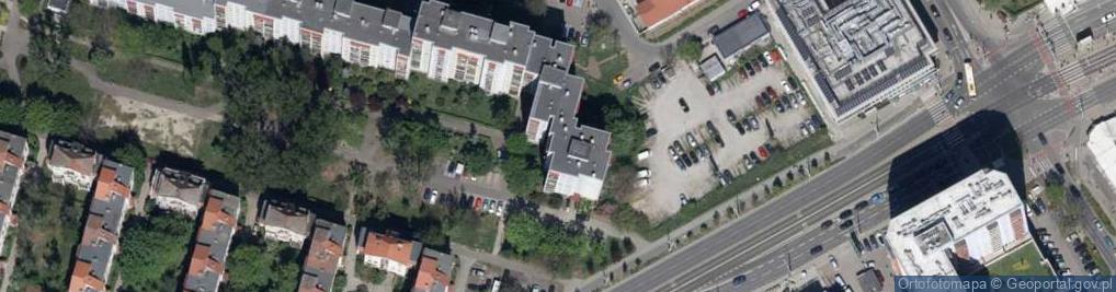 Zdjęcie satelitarne Budziszyńska ul.