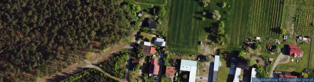 Zdjęcie satelitarne Bursztynowa ul.