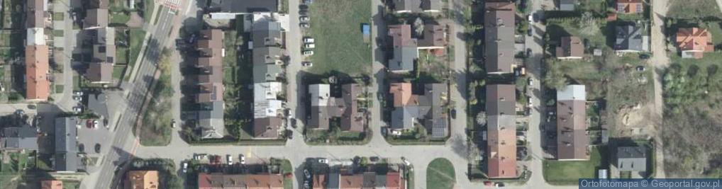 Zdjęcie satelitarne Bursztynowa ul.