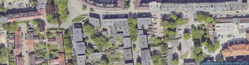 Zdjęcie satelitarne Buchenwaldczyków ul.