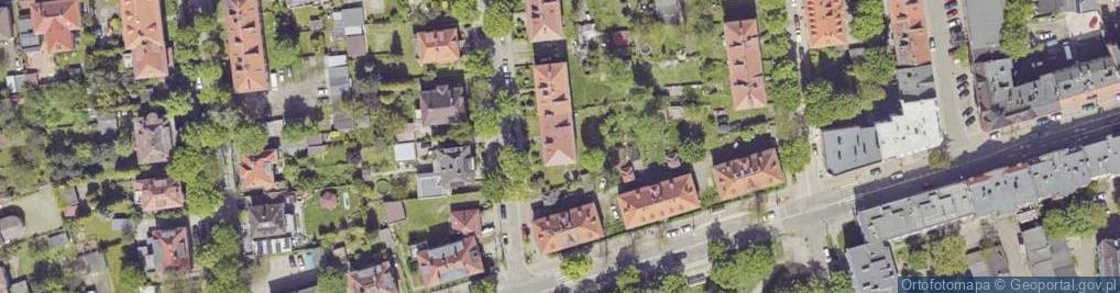 Zdjęcie satelitarne Buchenwaldczyków ul.