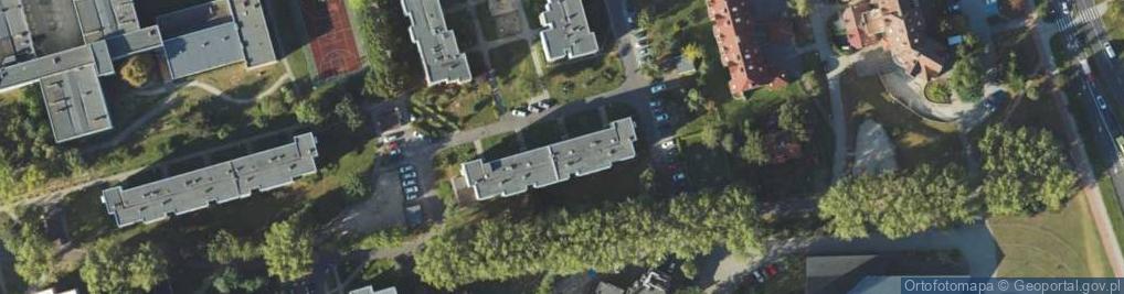 Zdjęcie satelitarne Bułgarska ul.