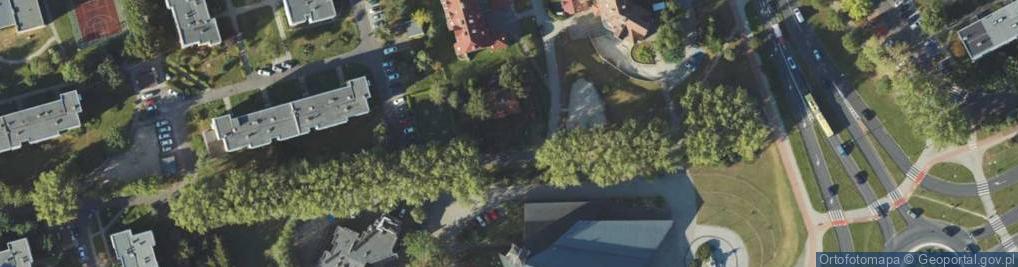 Zdjęcie satelitarne Bułgarska ul.