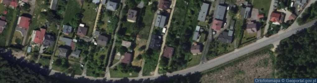 Zdjęcie satelitarne Bystra ul.