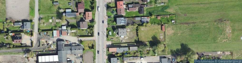 Zdjęcie satelitarne Bychlew ul.