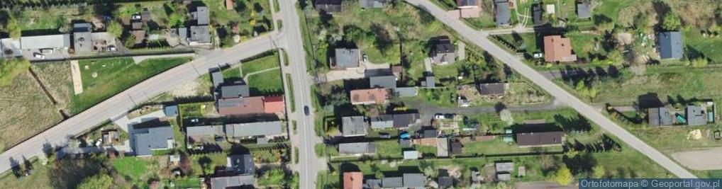 Zdjęcie satelitarne Bychlew ul.