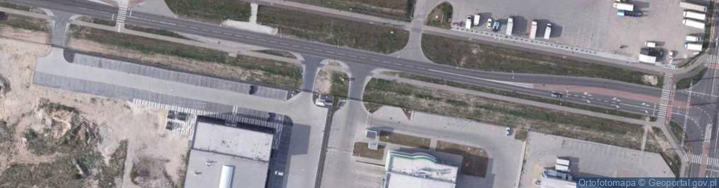 Zdjęcie satelitarne Bydgoskich Przemysłowców ul.