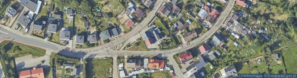 Zdjęcie satelitarne Bydgoska ul.