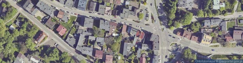 Zdjęcie satelitarne Bytomska ul.