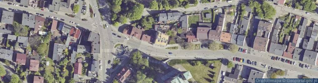 Zdjęcie satelitarne Bytomska ul.