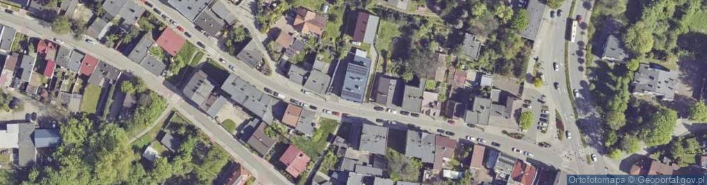 Zdjęcie satelitarne Bytomska ul.