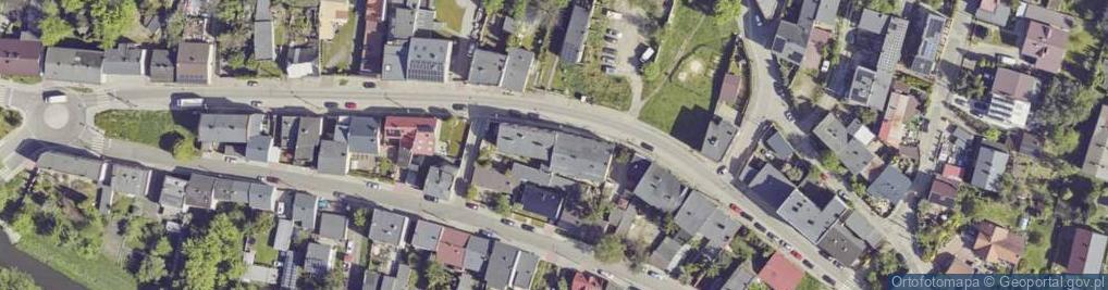 Zdjęcie satelitarne Bytomska ul.
