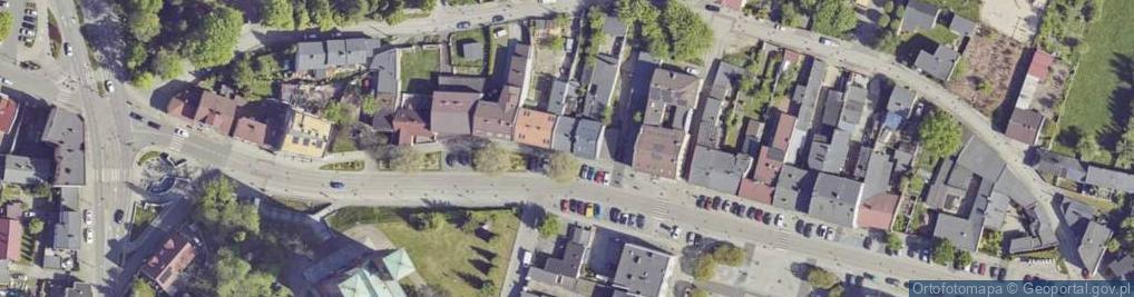 Zdjęcie satelitarne Bytomska ul.