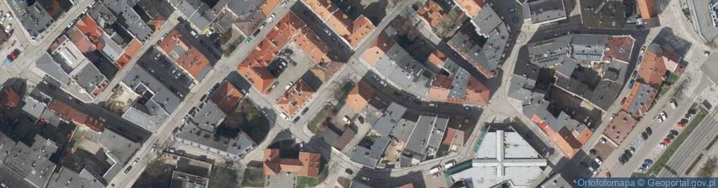 Zdjęcie satelitarne Bytomska ul.