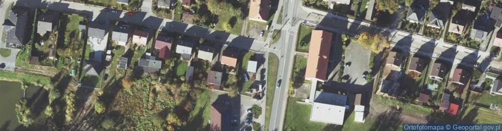 Zdjęcie satelitarne Byczyńska ul.