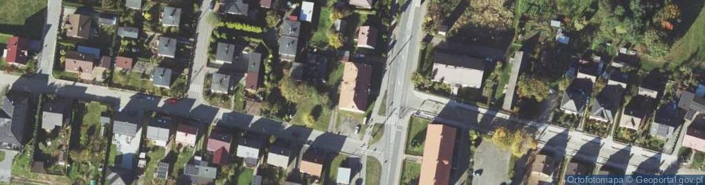 Zdjęcie satelitarne Byczyńska ul.