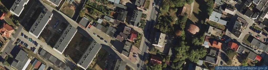 Zdjęcie satelitarne Bydgoska ul.