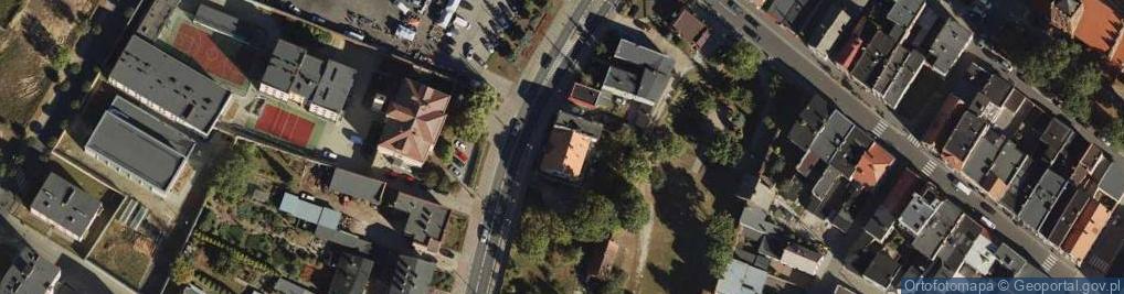Zdjęcie satelitarne Bydgoska ul.