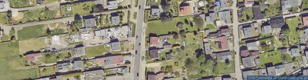 Zdjęcie satelitarne Bytomska ul.