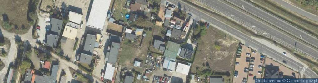 Zdjęcie satelitarne Bydgoska ul.
