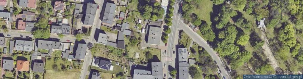 Zdjęcie satelitarne Bytomska ul.
