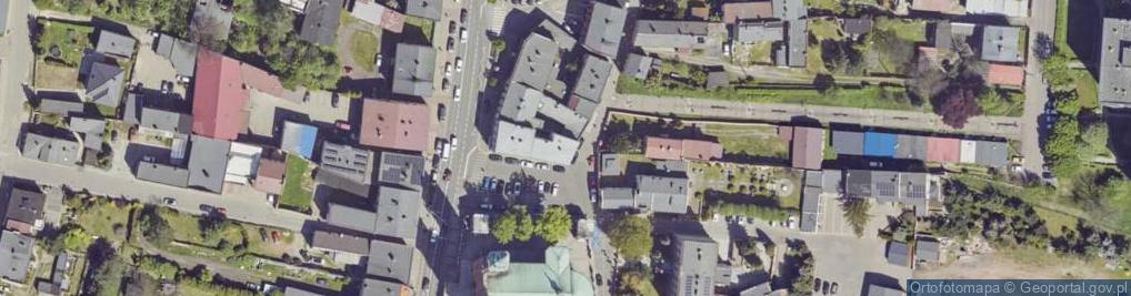 Zdjęcie satelitarne Bytomska ul.