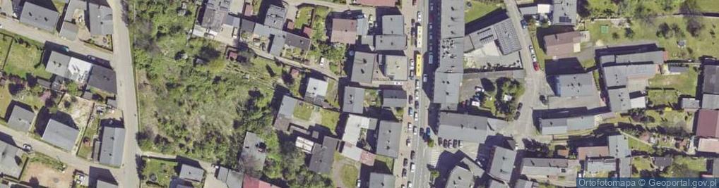 Zdjęcie satelitarne Bytomska ul.