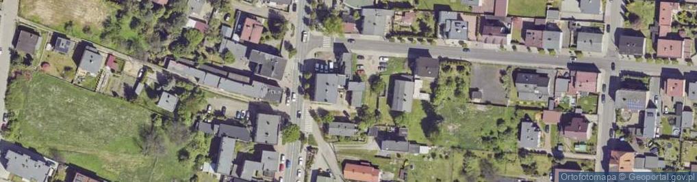 Zdjęcie satelitarne Bytomska ul.