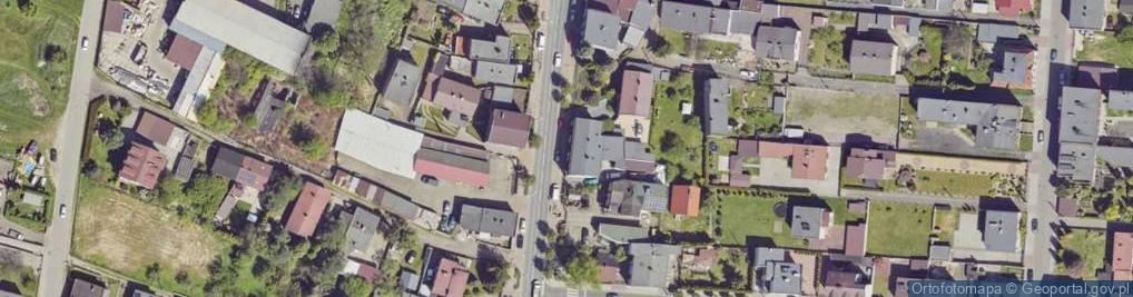 Zdjęcie satelitarne Bytomska ul.