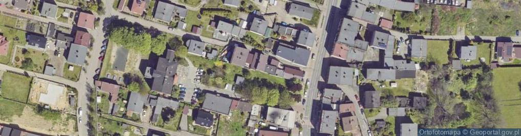 Zdjęcie satelitarne Bytomska ul.