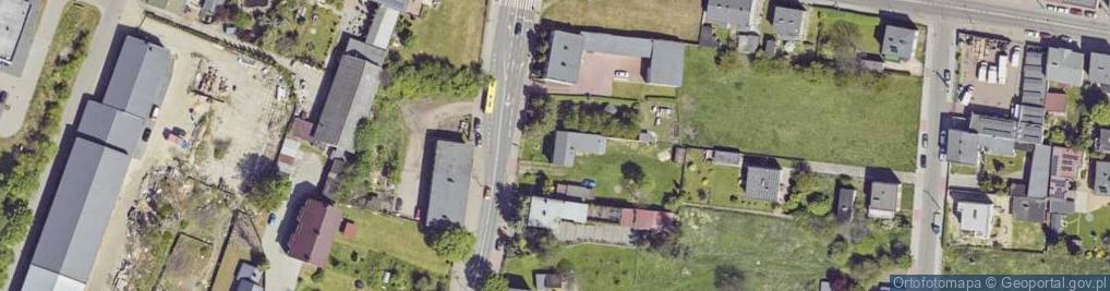 Zdjęcie satelitarne Bytomska ul.