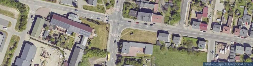 Zdjęcie satelitarne Bytomska ul.